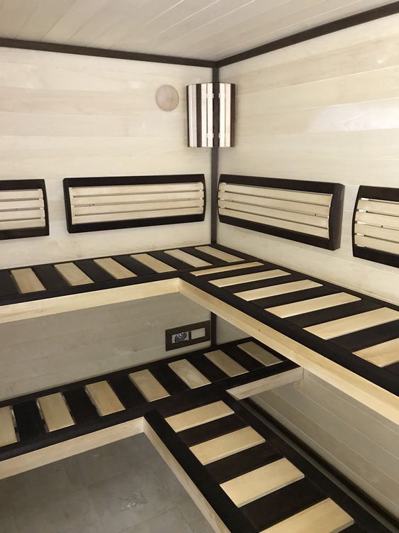 Строительство бани из профилированного бруса